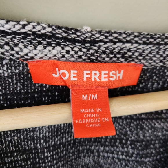 Joe Fresh Woven Long-Sleeve Sweater Top Medium - Picture 4 of 9